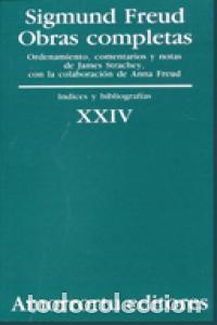 Libros: OBRAS COMPLETAS FREUD XXIV INDICES Y BIBLIOGRAFIAS O.C.TOM - FREUD, SIGMUND