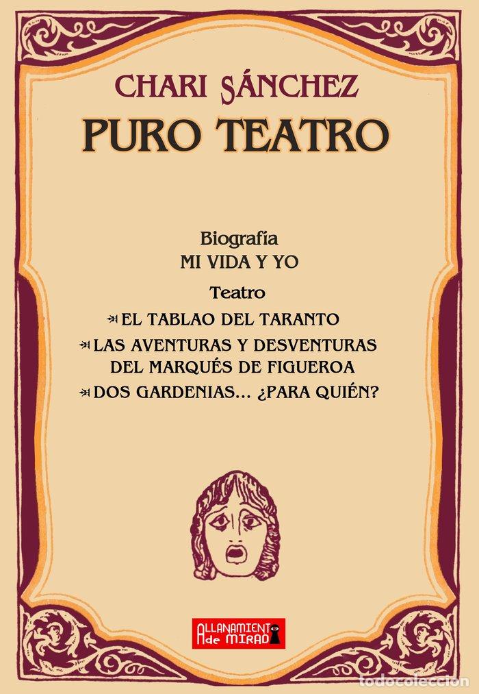 books: PURO TEATRO - SANCHEZ, CHARI