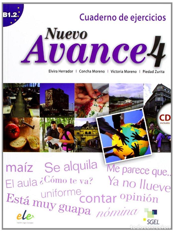 Libros: NUEVO AVANCE 4 EJERCICIOS+CD - AA.VV.