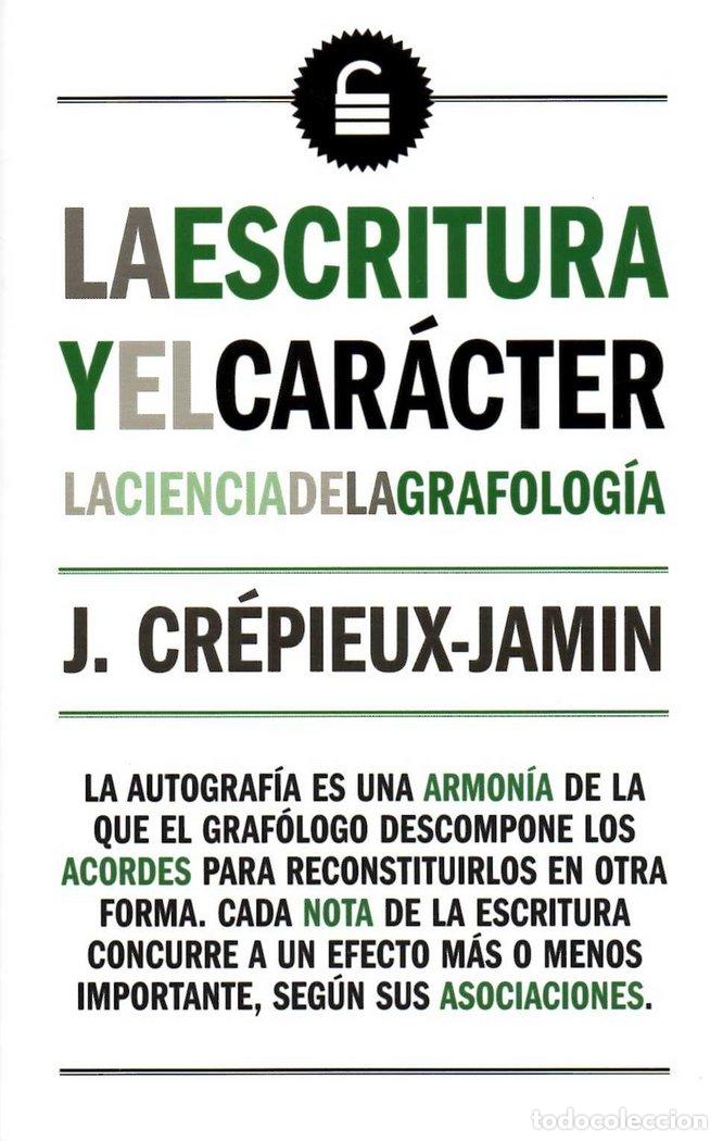 books: ESCRITURA Y EL CARACTER,LA - CREPIEUX JAMIN, J