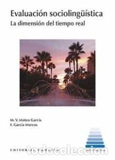 books: EVALUACION SOCIOLINGUISTICA - MATEO GARCIA, MARIA VICTORIA