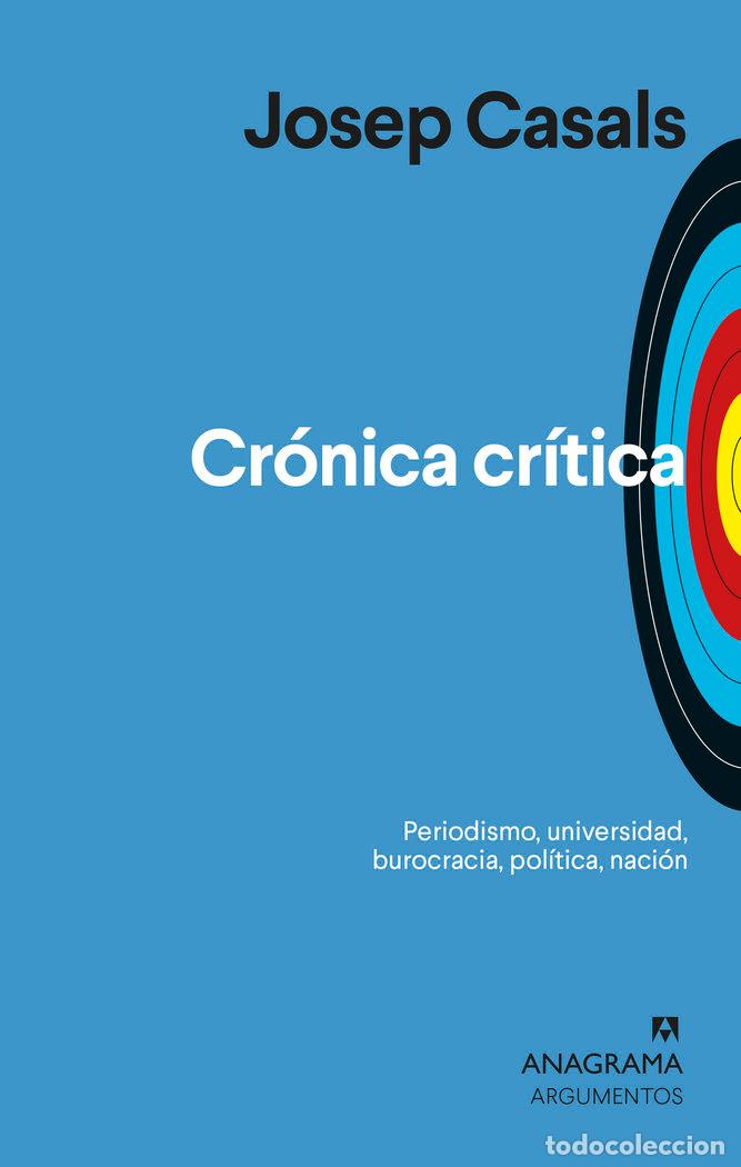 Livres: CRONICA CRITICA - CASALS, JOSEP