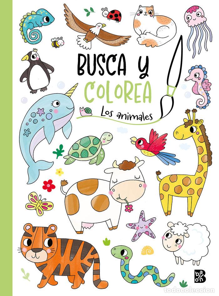 books: BUSCA Y COLOREA LOS ANIMALES - BALLON