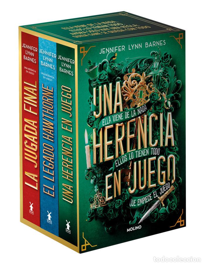 Libri: UNA HERENCIA EN JUEGO ESTUCHE CON UNA HERENCIA EN JUEGO EL - JENNIFER LYNN BARNES