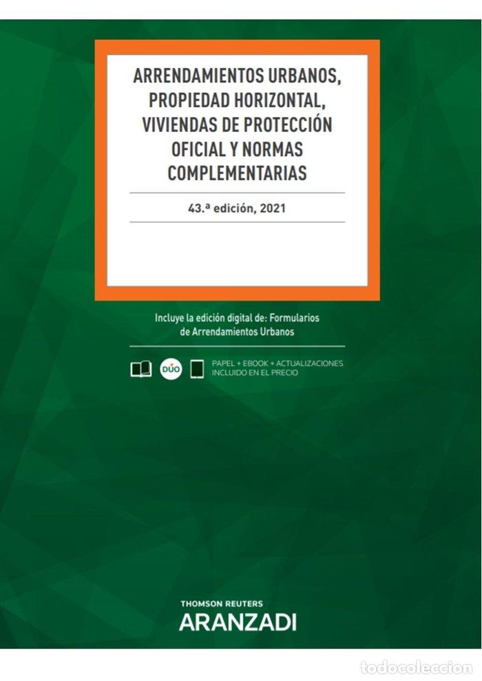 Libros: ARRENDAMIENTOS URBANOS PROPIEDAD HORIZONTA 43&ordf; ED - AA.VV