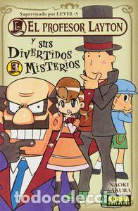 Libros: PROFESOR LAYTON Y SUS DIVERTIDOS MISTERIOS 3 - SAKURA, NAOKI