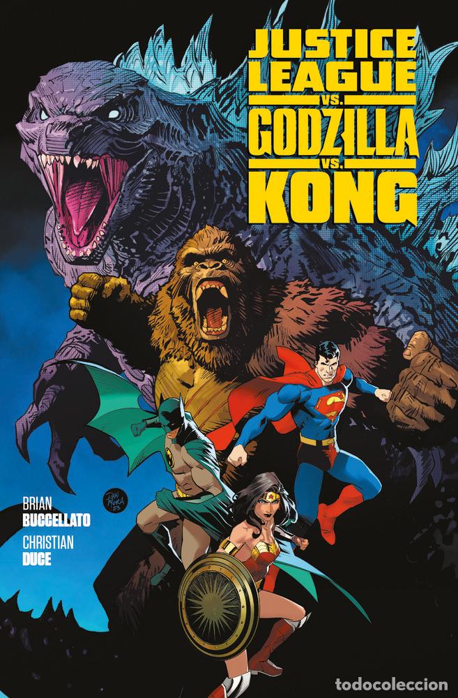 Libros: JUSTICE LEAGUE VS GODZILLA VS KONG - TOM DERENICK