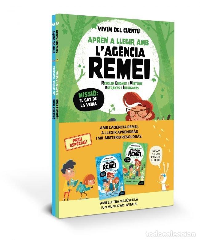 Libri: APREN A LLEGIR AMB L'AGENCIA REMEI RESOLEM ENIGMES I MISTERI - VIVIM DEL CUENTU