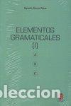 Libri: ELEMENTOS GRAMATICALES - GARCIA CALVO, AGUSTIN