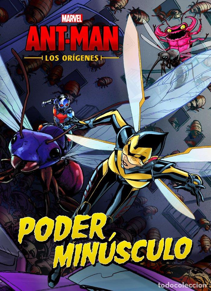 books: ANT-MAN LOS ORIGENES CUENTO PODER MINUSCULO - MARVEL
