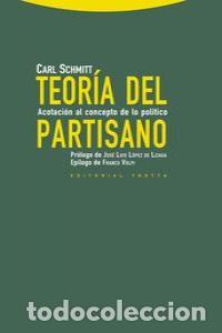 Libros: TEORIA DEL PARTISANO - SCHMITT, CARL