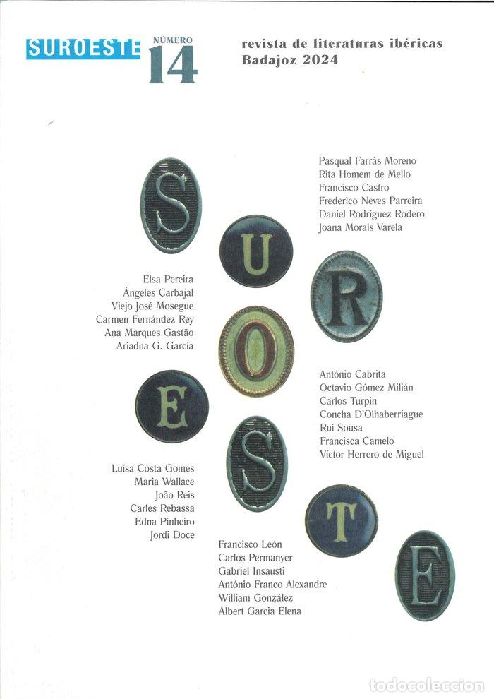 Libros: SUROESTE 14 - AA.VV.