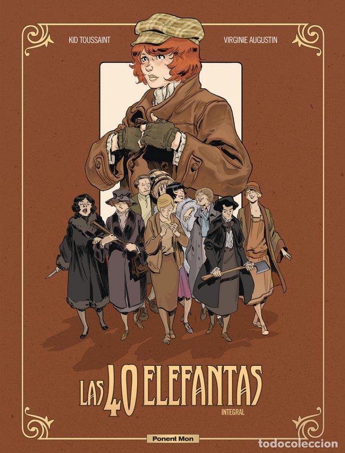 Libros: 40 ELEFANTAS,LAS - AUGUSTIN, VIRGINIE