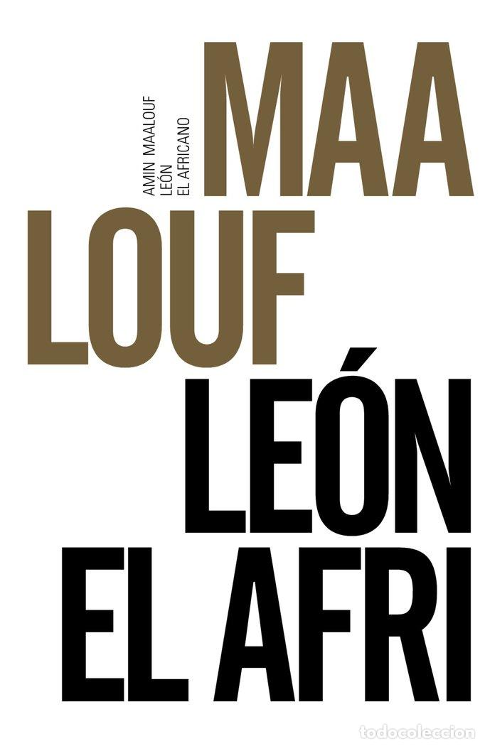 Libri: LEON EL AFRICANO - MAALOUF, AMIN