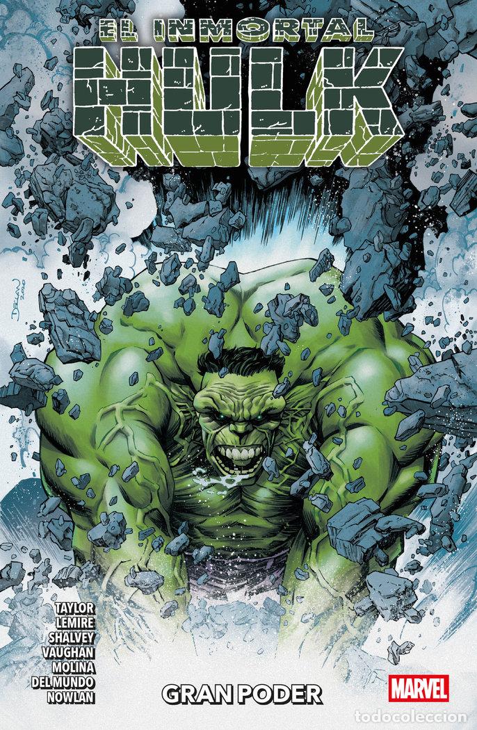 Libri: EL INMORTAL HULK 12 GRAN PODER - JORGE MOLINA, MIKE DEL MUNDO, DAVID VAUG