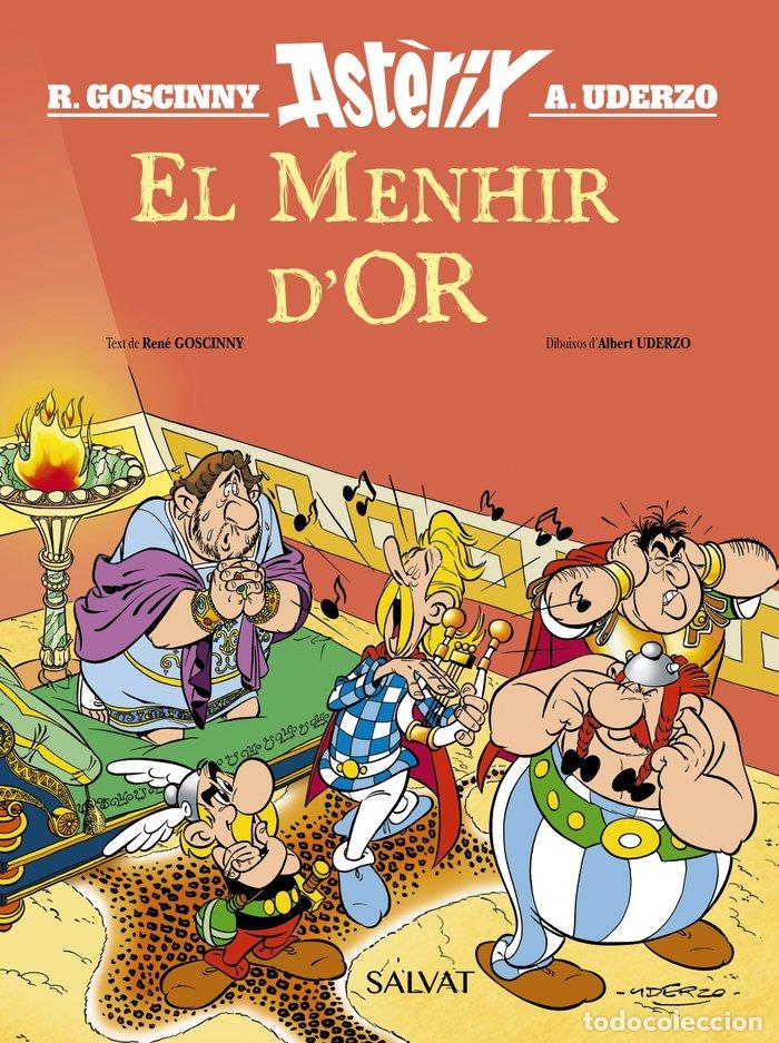 Livres: ASTERIX EL MENHIR DOR - GOSCINNY, RENE
