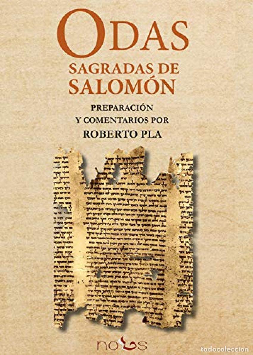 Libros: ODAS SAGRADAS DE SALOMON.(LA RAMA DORADA) - PLA, ROBERTO