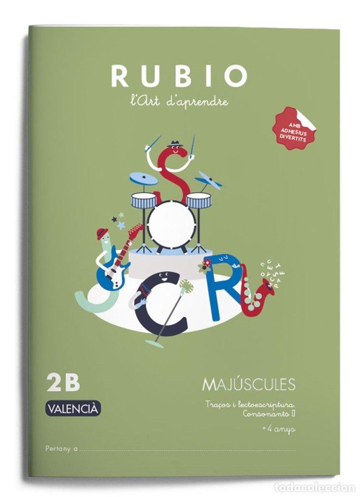 Livros: RUBIO MAJUSCULES 2B +4ANYS COM.VALENCIANA 25 - AA.VV