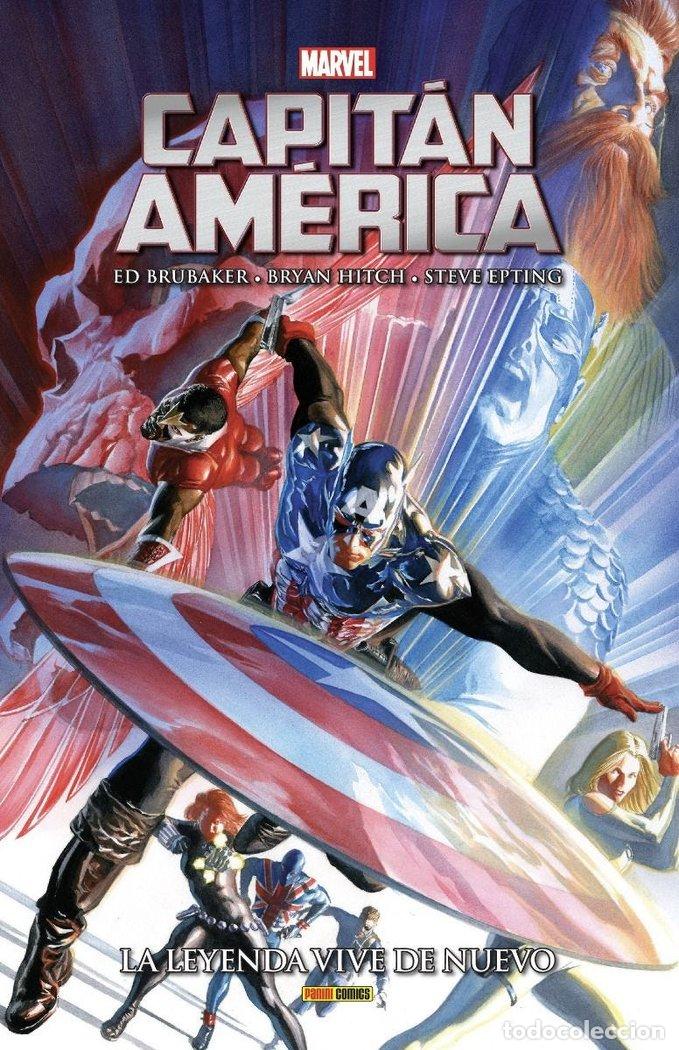 Livres: MARVEL INTEGRAL CAPITAN AMERICA LA LEYENDA VIVE DE NUEVO - BRUBAKER, ED