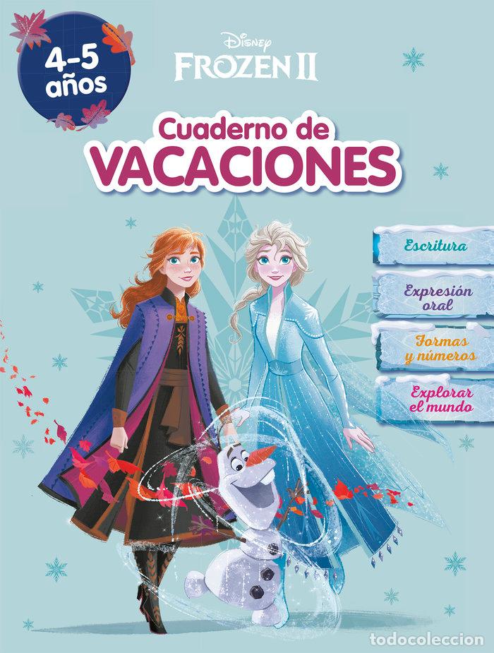 Libri: FROZEN CUADERNO DE VACACIONES 4 5 A&Ntilde;OS DISNEY CUADERNO - DISNEY