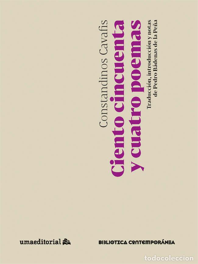 books: CIENTO CINCUENTA Y CUATRO POEMAS - CAVAFIS, CONSTANDINOS