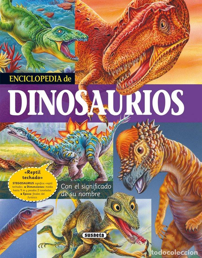 B&uuml;cher: ENCICLOPEDIA DINOSAURIOS ROJO/VIOLETA - AA.VV
