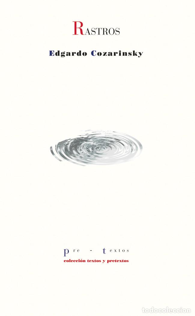 Libri: RASTROS - COZARINSKY, EDGARDO