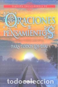 Libros: ORACIONES Y PENSAMIENTOS PARA TODOS LOS DIAS PEQUE&Ntilde;A ENC. - AA.VV