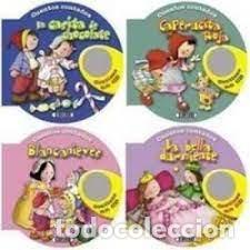 Libros: CUENTOS CONTADOS CON CD 4 TITULOS - .