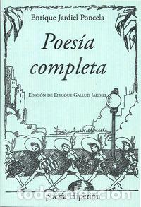 Libros: POESIA COMPLETA - JARDIEL PONCELA, ENRIQUE