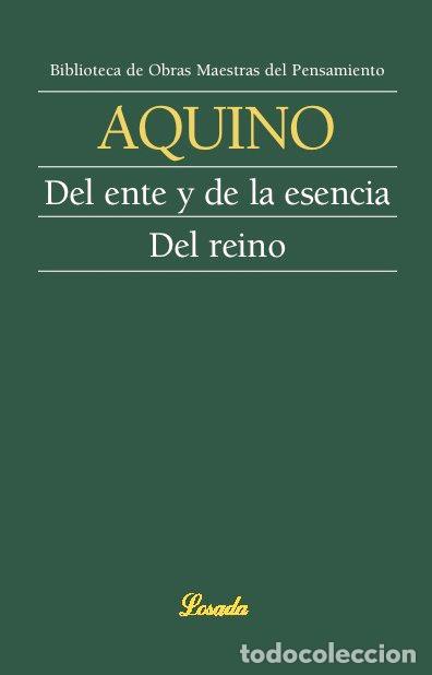 B&uuml;cher: DEL ENTE Y DE LA ESENCIA - AQUINO, TOMAS DE