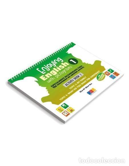 Libros: ENJOYING ENGLISH WITH PICTOGRAMS 2 1&ordm;EP ACTIVITY BOOK - ALBERT BAS, ELISA MARIA