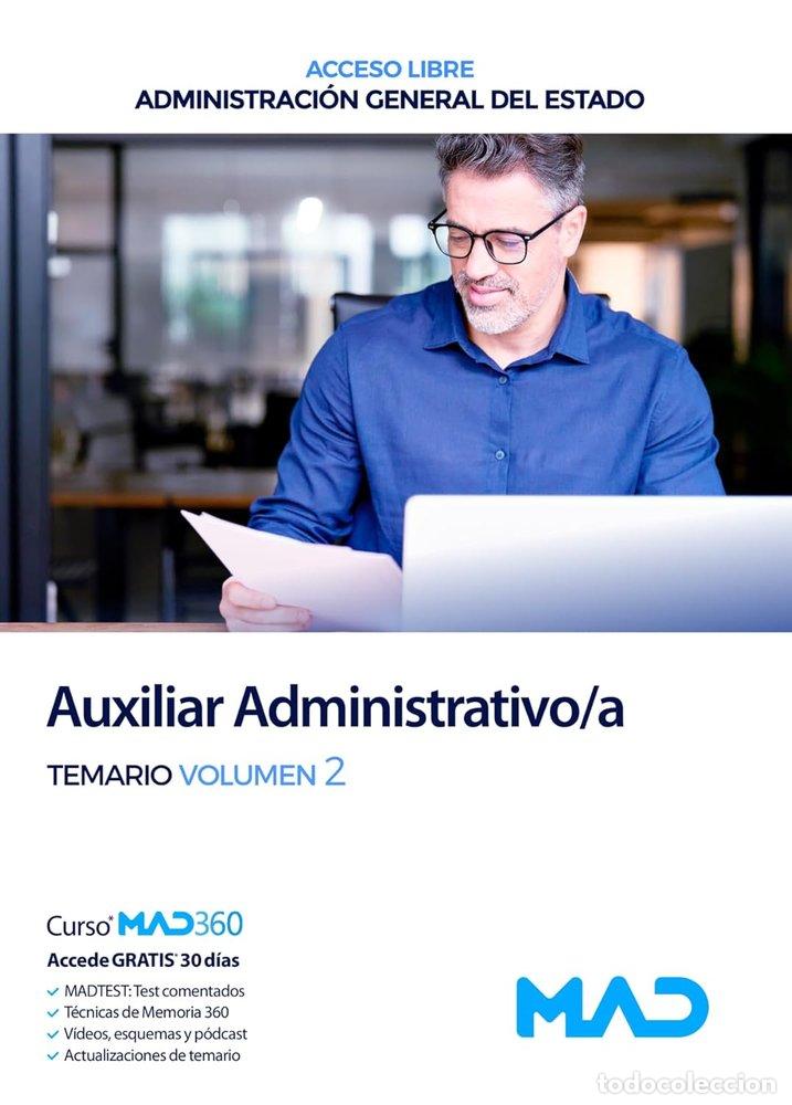 Libros: TEMARIO AUXILIAR ADMINISTRATIVO ESTADO VOL.2 - VV. AA.