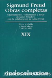Livros: OBRAS COMPLETAS FREUD XIX EL YO Y EL ELLO Y OTRAS OBRAS,EL - FREUD, SIGMUND