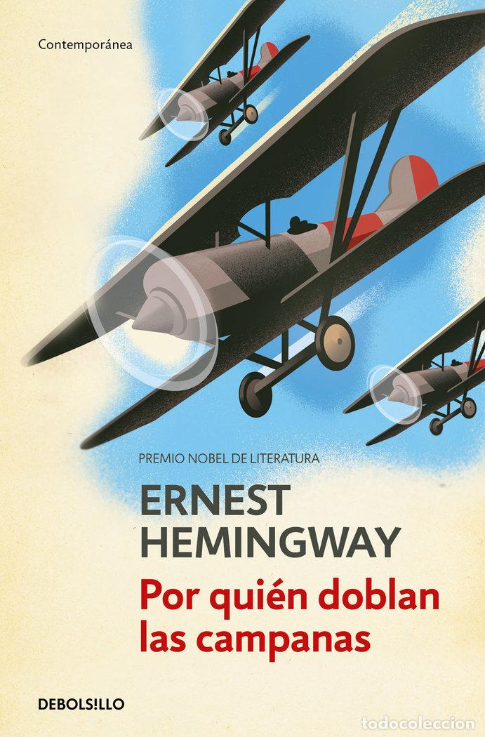 books: POR QUIEN DOBLAN LAS CAMPANAS - ERNEST HEMINGWAY