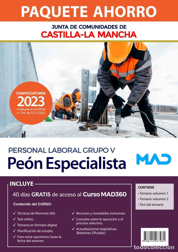 Livres: PAQUETE AHORRO PEON ESPECIALISTA GRUPO V PERSONAL LABORAL - VEGA ALVAREZ, JOSE ANTONIO