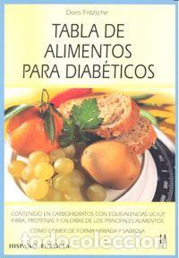 Livres: TABLA DE ALIMENTOS PARA DIABETICOS - FRITZSCHE DORIS