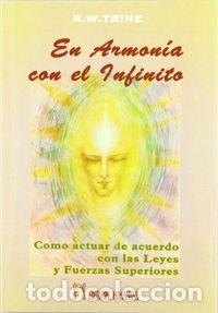 Libros: EN ARMONIA CON EL INFINITO - TRINE
