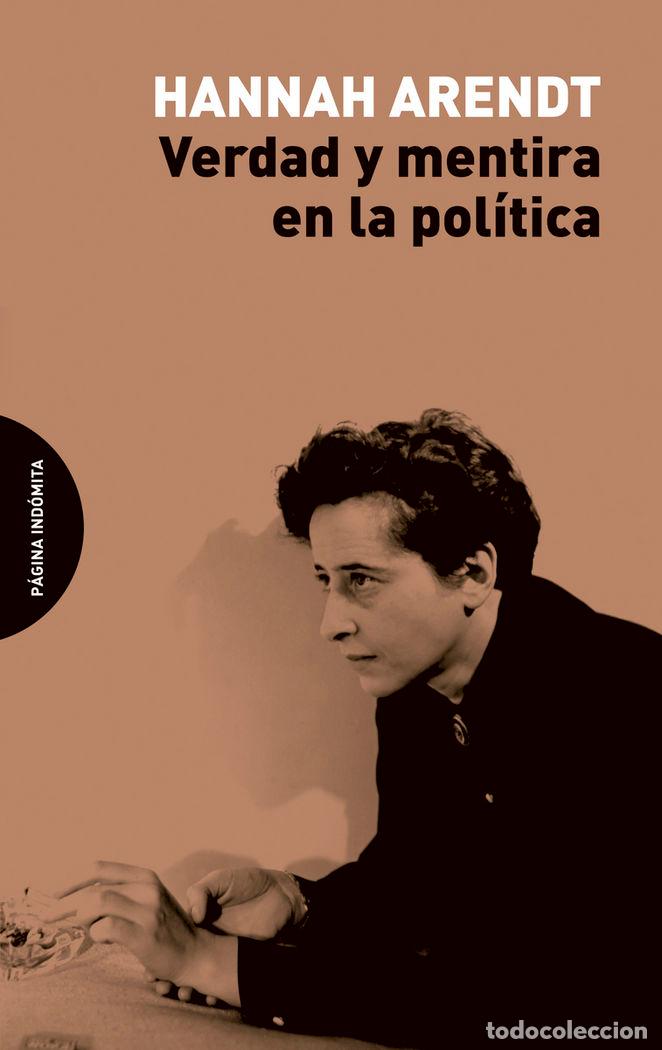 Livros: VERDAD Y MENTIRA EN LA POLITICA - ARENDT, HANNAH