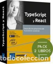 books: TYPESCRIPT Y REACT PACK DE 2 LIBROS: DESARROLLO DE APLICACI - SYLVAIN PONTOREAU