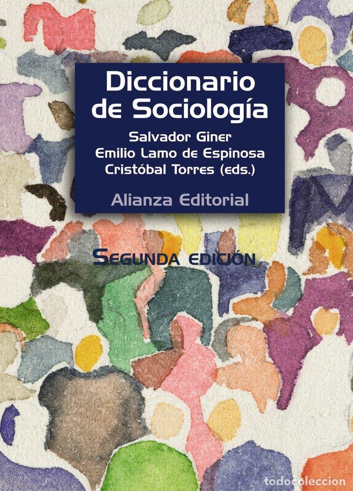 Libros: DICCIONARIO DE SOCIOLOGIA - GINER, SALVADOR