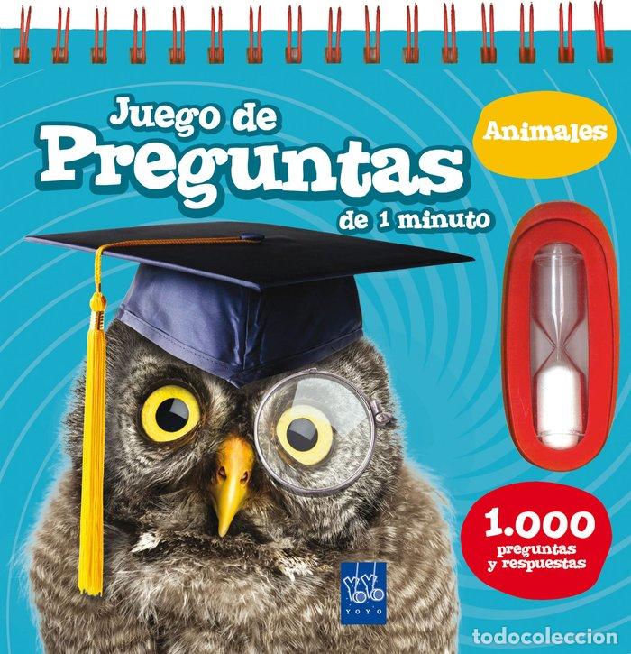 Libros: JUEGO DE PREGUNTAS DE 1 MINUTO ANIMALES - AA.VV