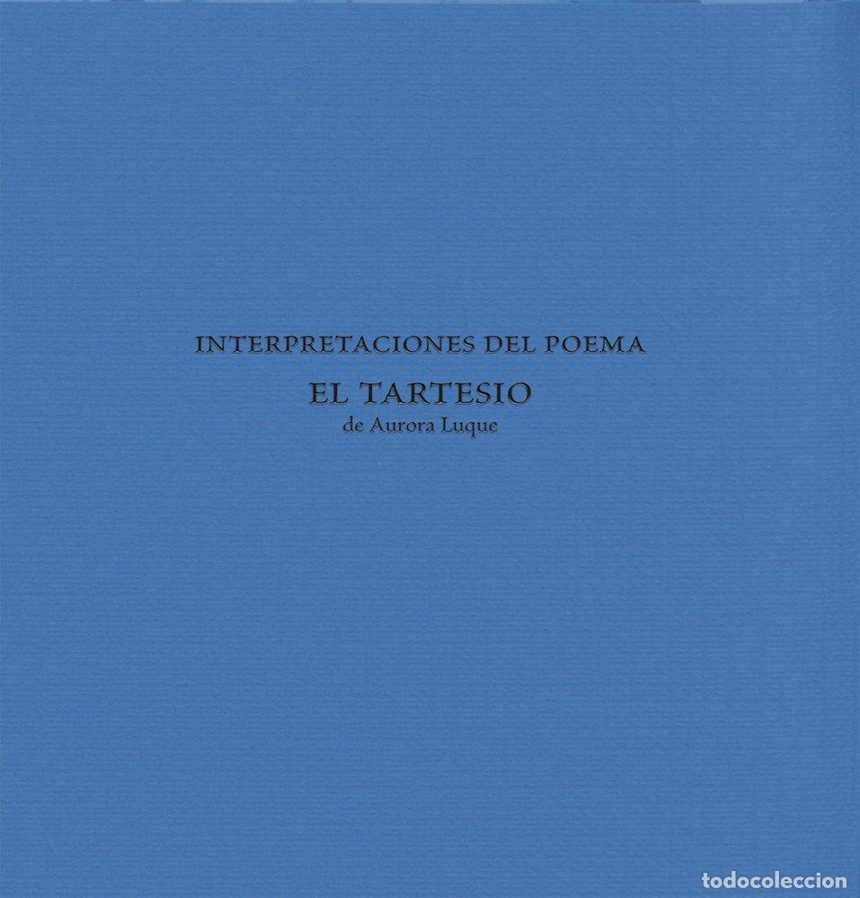Livros: INTERPRETACIONES DEL POEMA EL TARTESIO - LUQUE, AURORA
