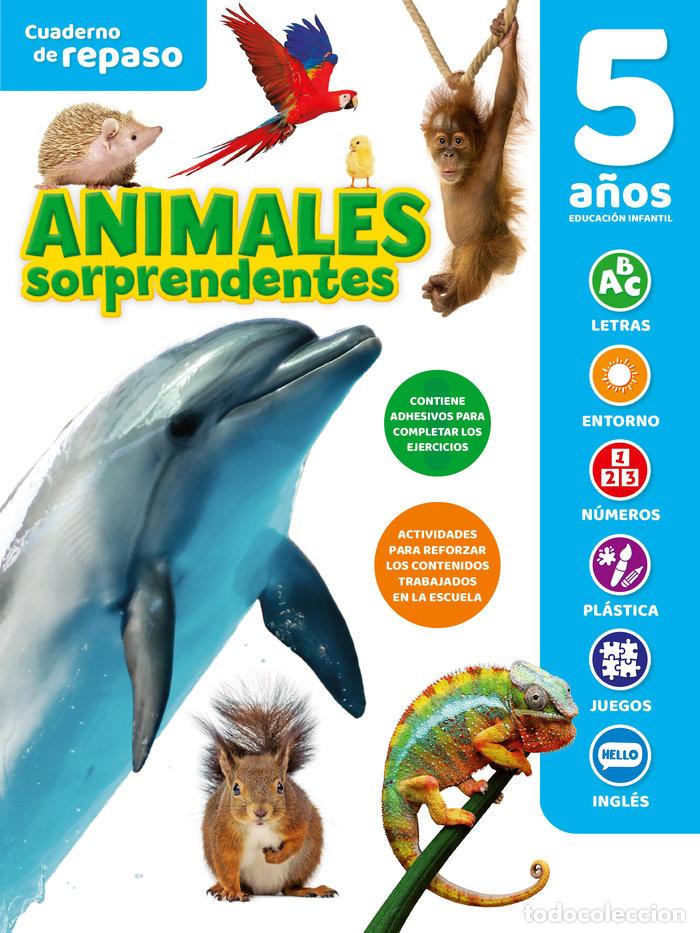 books: CUADERNO TEMATICO LUMINISCENTE 5 A&Ntilde;OS ANIMALES SOR - AA.VV