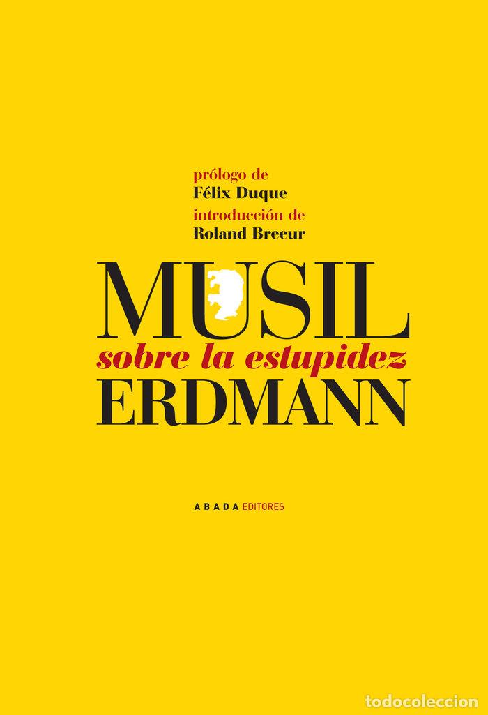 books: SOBRE LA ESTUPIDEZ - MUSIL