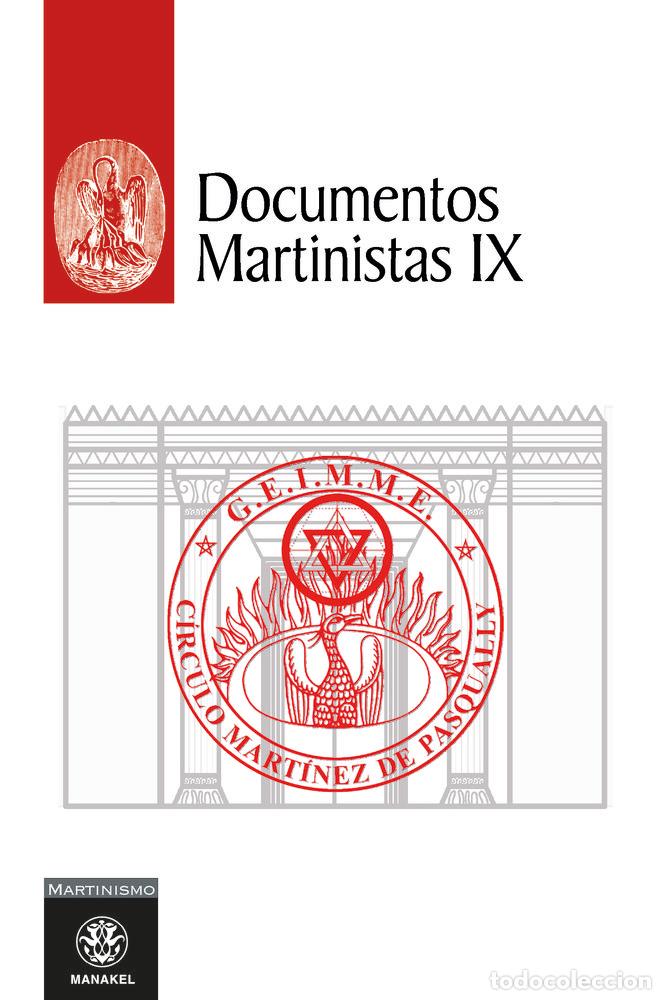 Livros: DOCUMENTOS MARTINISTAS IX - AA.VV