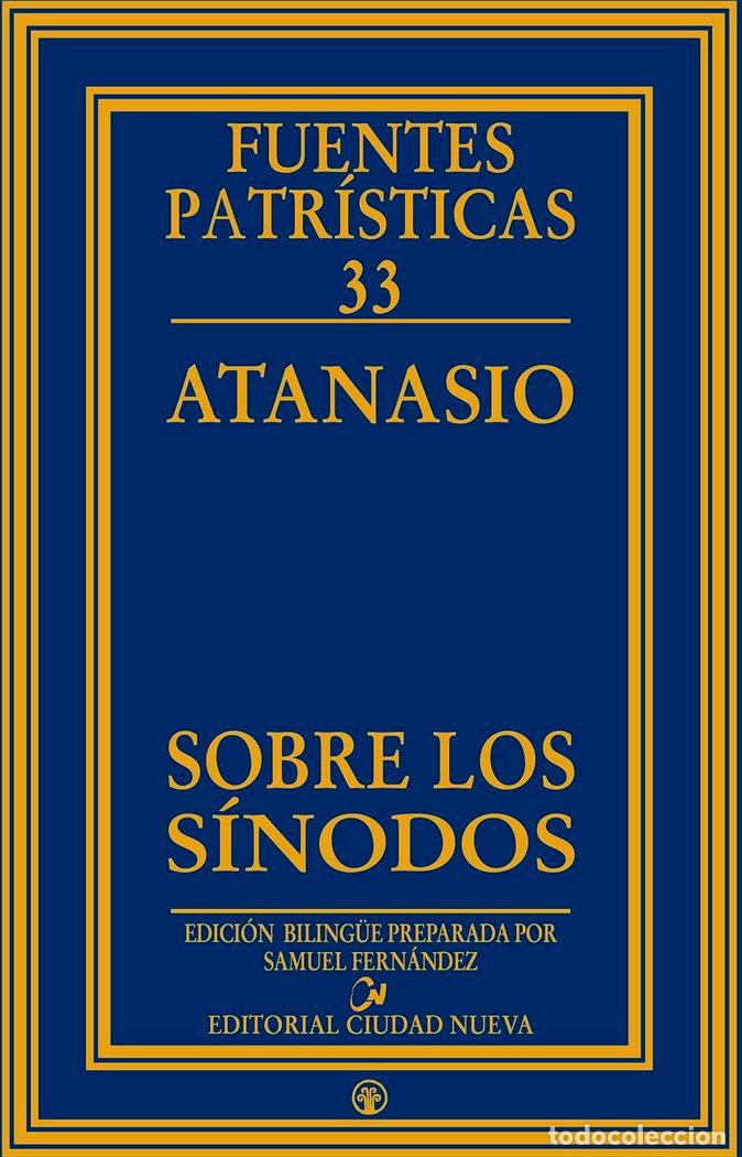 Libros: SOBRE LOS SINODOS - ATANASIO