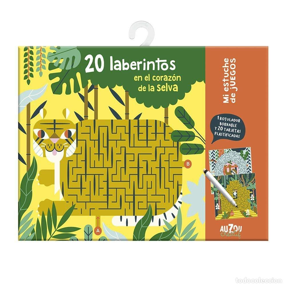 Libros: MI ESTUCHE DE JUEGOS 20 LABERINTOS EN EL - LOULOU & TUMMIE
