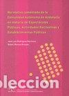 Livres: NORMATIVA COMENTADA COMUNIDAD AUT.AND.MATERIA ESPECTACULOS P - RODRIGUEZ, JOSE LUIS