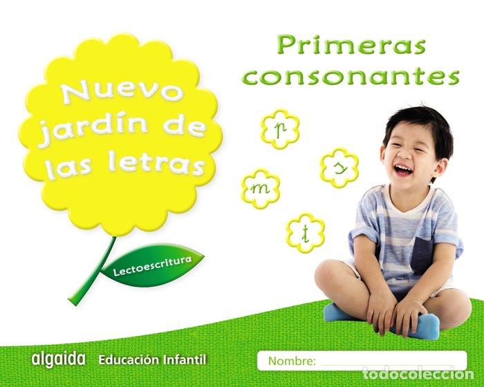 books: NUEVO JARDIN LETRAS PRIM.CONSONANTES EI 17 LECTOESCRITURA - AA.VV